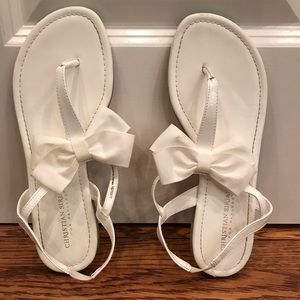 Christian Siriano (for Payless) White Sandals